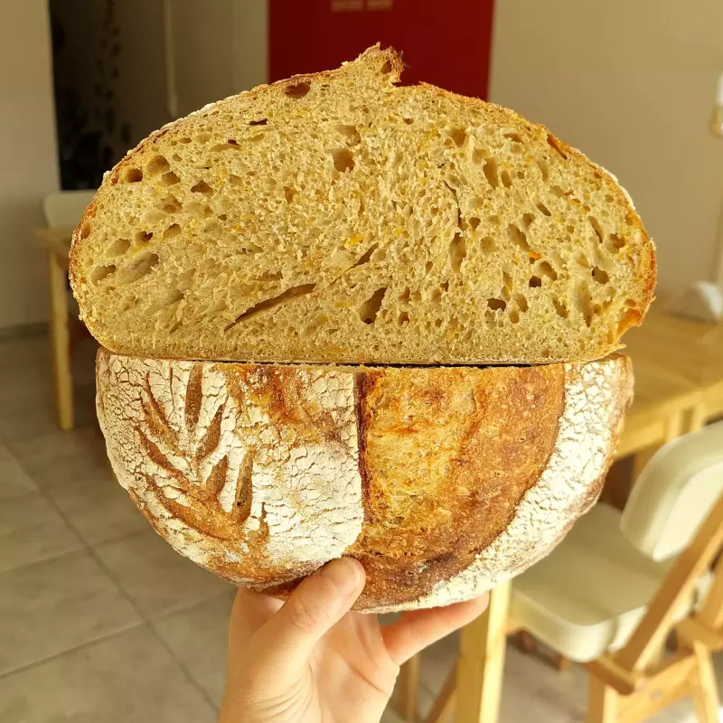 Calabaza, cúrcuma y oliva