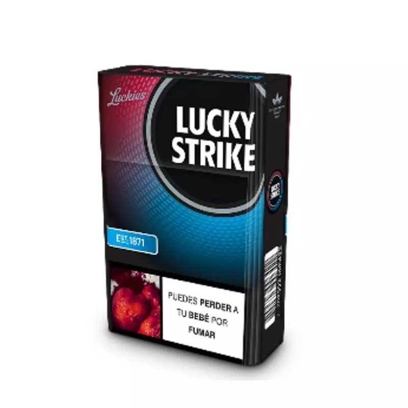 Cigarrillo Lucky strike Azul