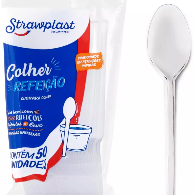 Colher Descartaveis c/ 50 unidades
