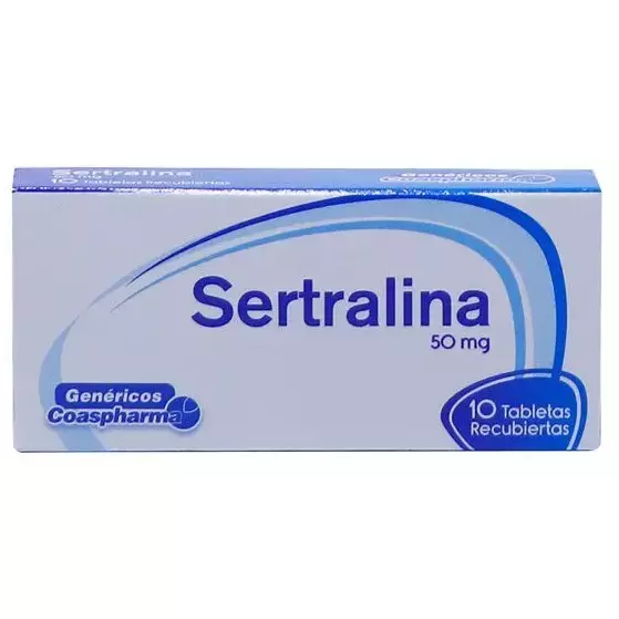 SERTRALINA 50MG CAJA X 10 TABLETAS