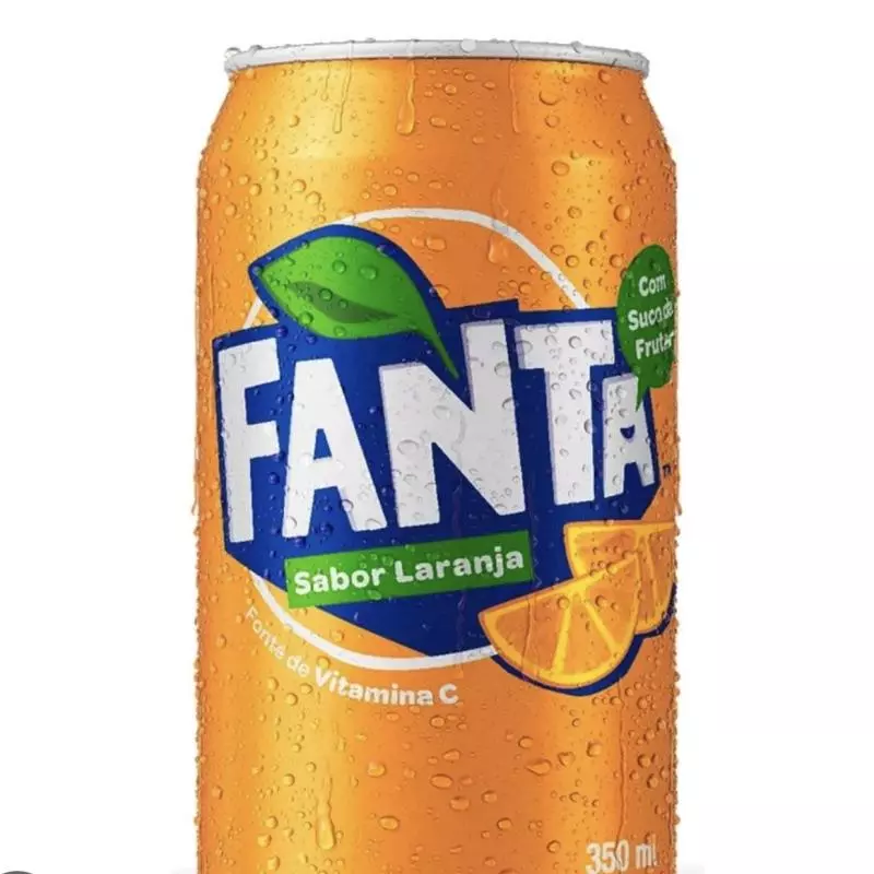 Fanta laranja lata