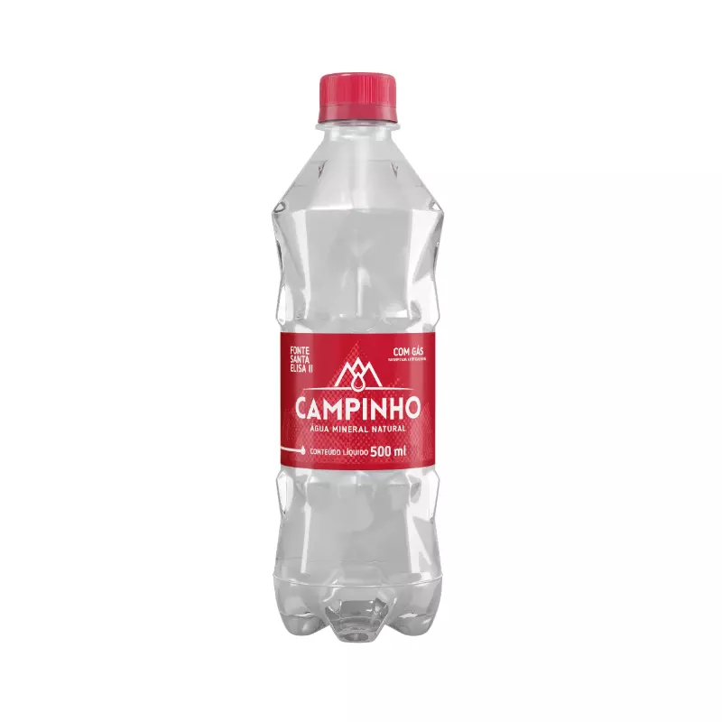 AGUA MINERAL CAMPINHO C/GAS 500ML