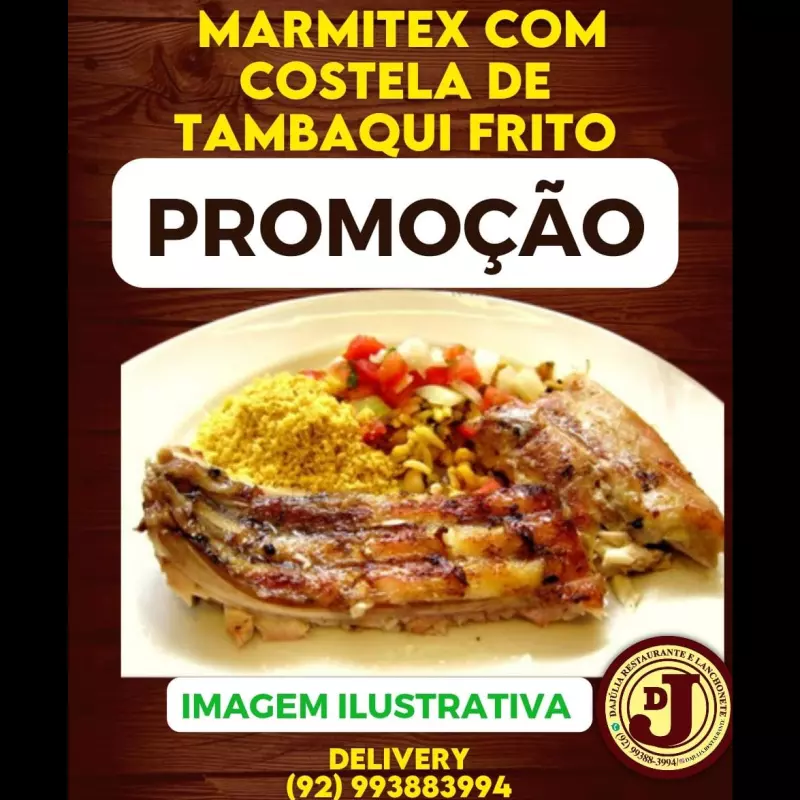 MARMITEX/COSTELA/TAMBAQUI/FRITO