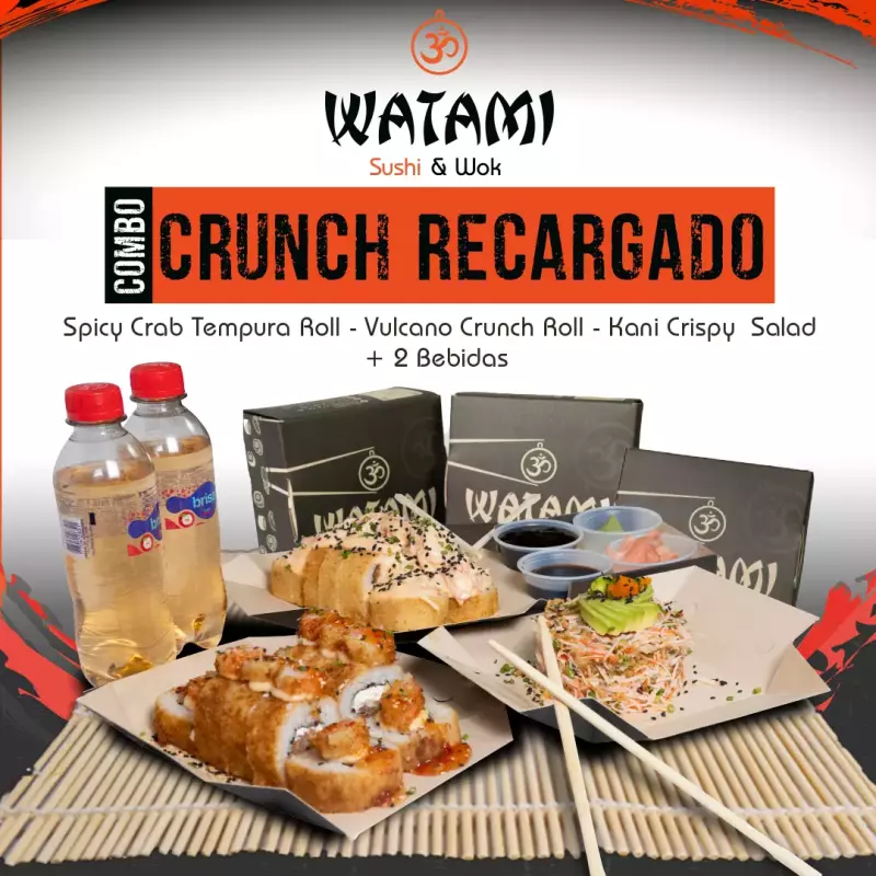Combo Crunch Recargado 🍤