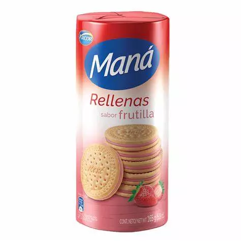 MANA RELLENA FRUTILLA
