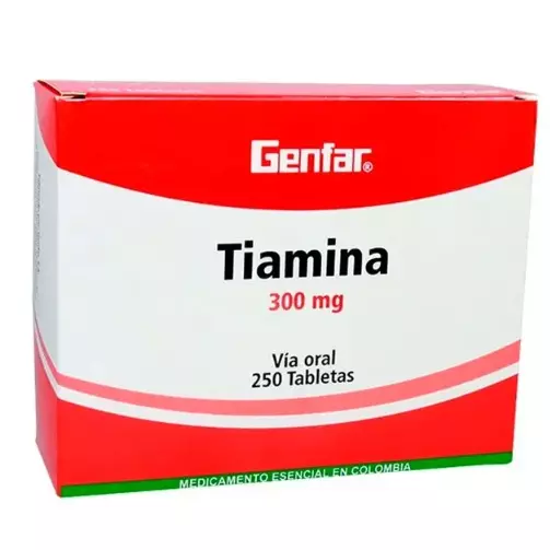 TIAMINA 300MG CAJA X 250 TABLETAS