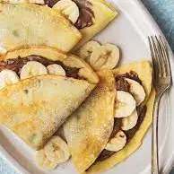 chocolate banana crepe