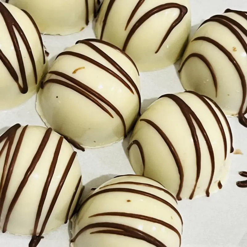 Mini Bombom Branco -  Nutella  20g
