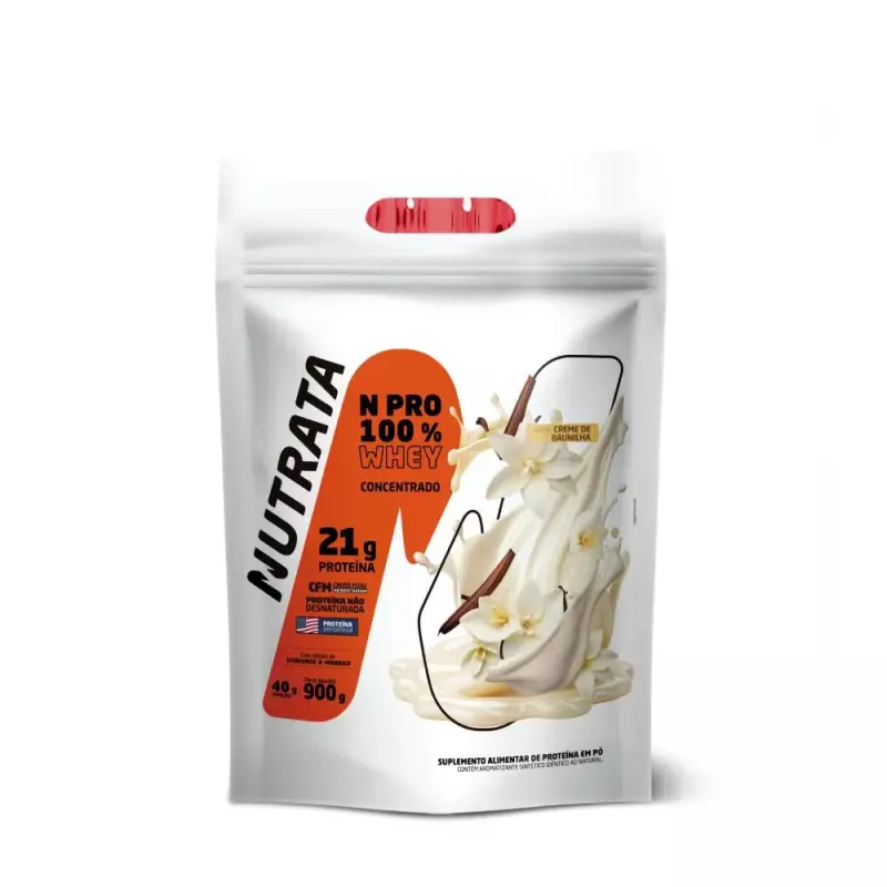 NUTRATA N PRO WHEY BAUNILHA 900G