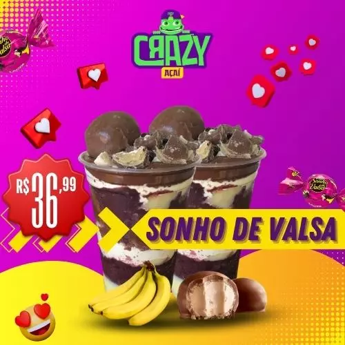 Combo Sonho de Valsa 500ml 5%OFF