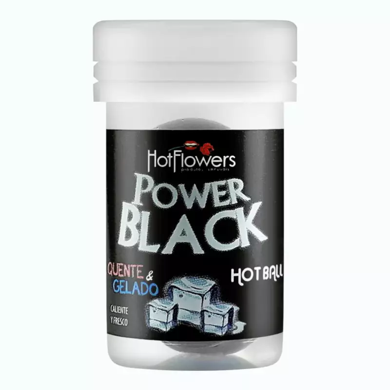 HOT BALL POWER BLACK GEL COMESTÍVEL
