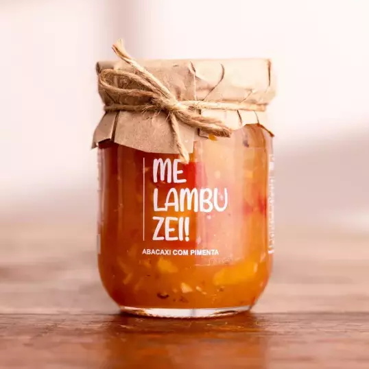 GELEIA DE ABACAXI COM PIMENTA