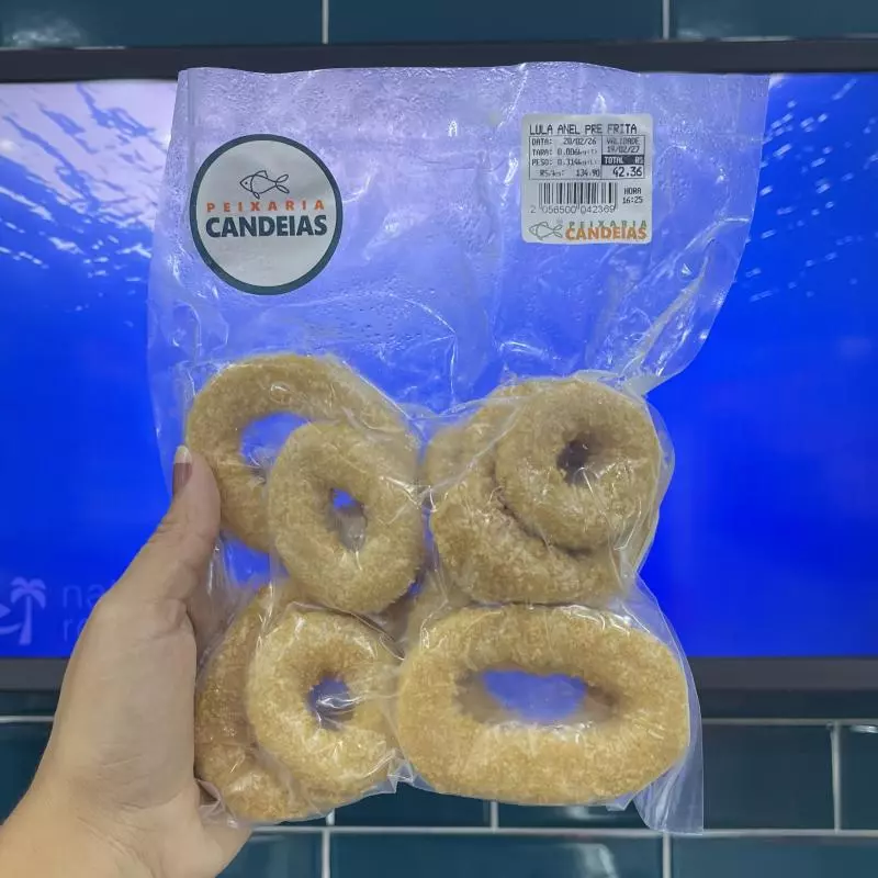 Lula Anel Pre-Frita 320g