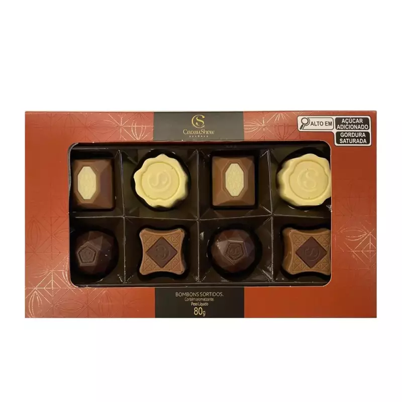Caixa de Bombons Sortidos 80g
