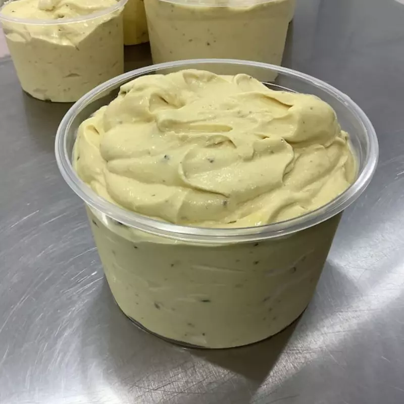 Sorvete 1 litro sabor passas ao rum