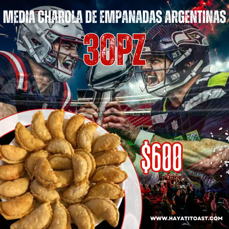 Media Charola Empanadas Argentinas