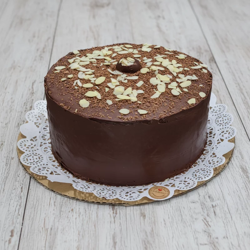 Tarta Bombón con Almendras