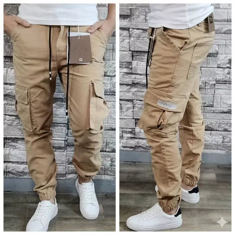 Pantalón Jogger Cargo Distel Sand Cl