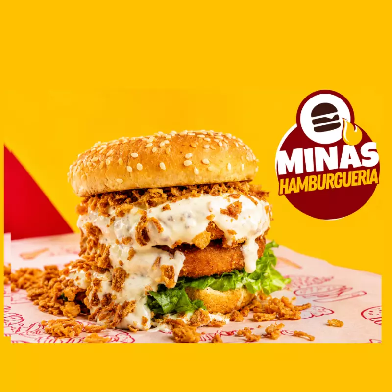 Duplo Crispy Chicken Burger