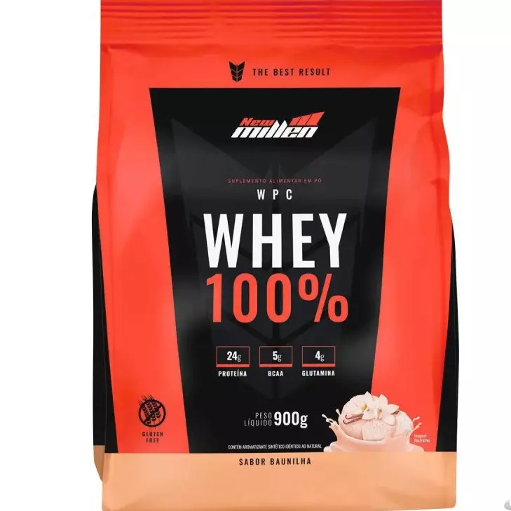 Whey 100% Refil 900g New Millen