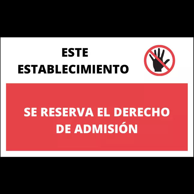 Derecho de admisión