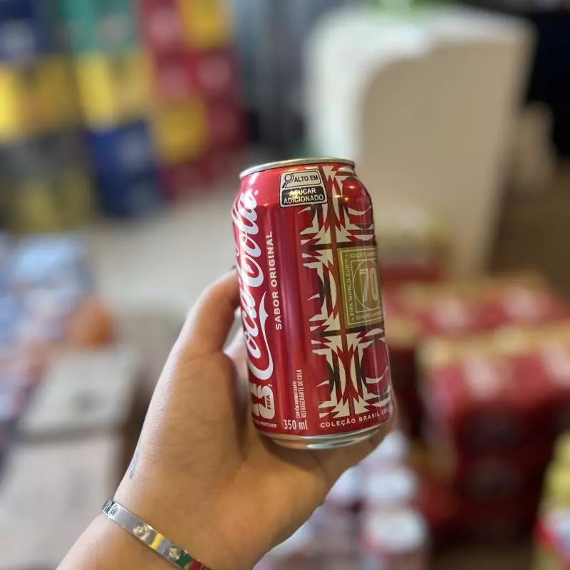 COCA COLA LATA EDIÇÃO COPA