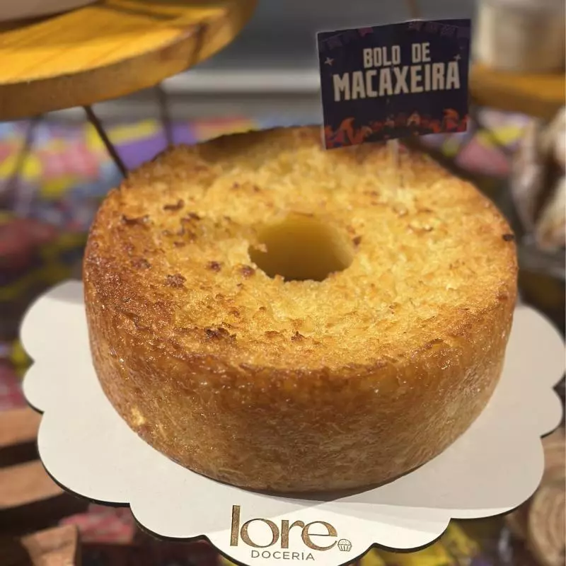 BOLO DE MACAXEIRA
