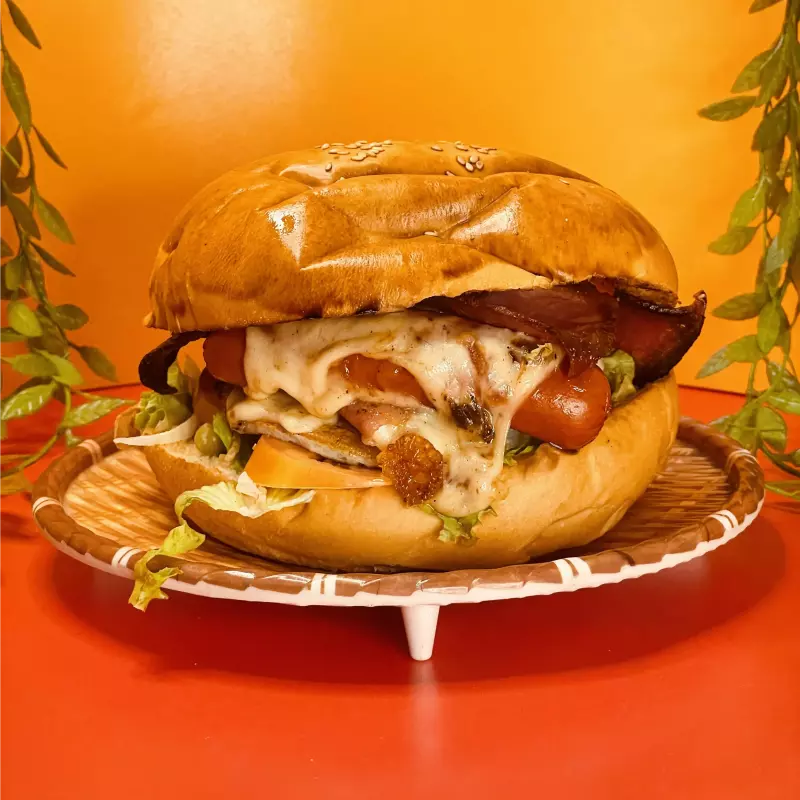 X-TUDO + AÇAI BATIDO 330ML (COPO)