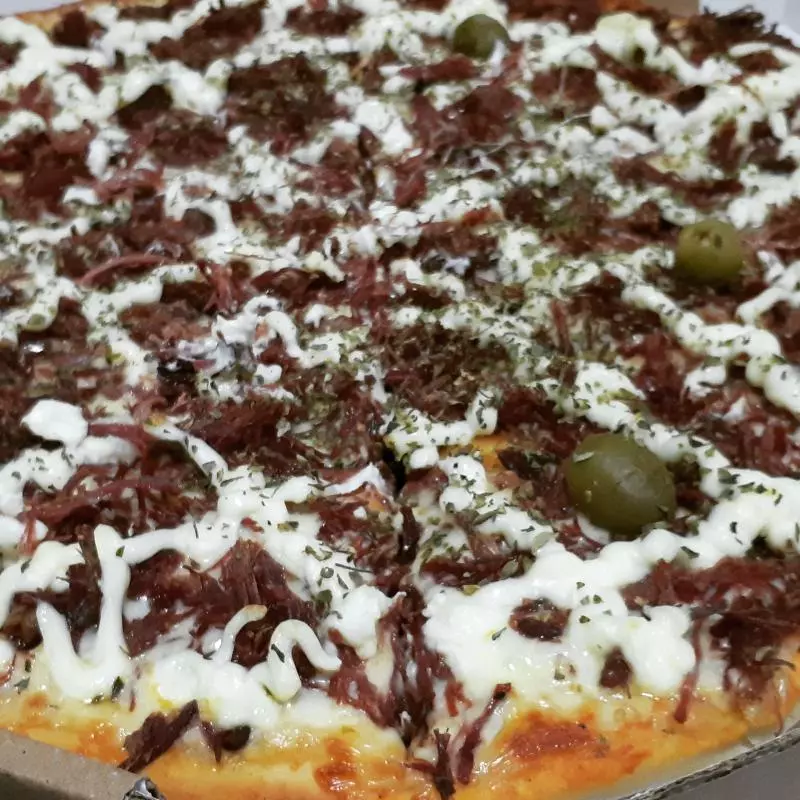 (49) Carne seca com catupiry