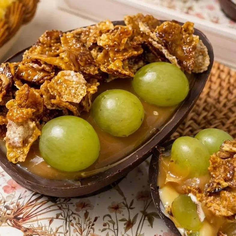 Ovo de Colher Uva Crocante