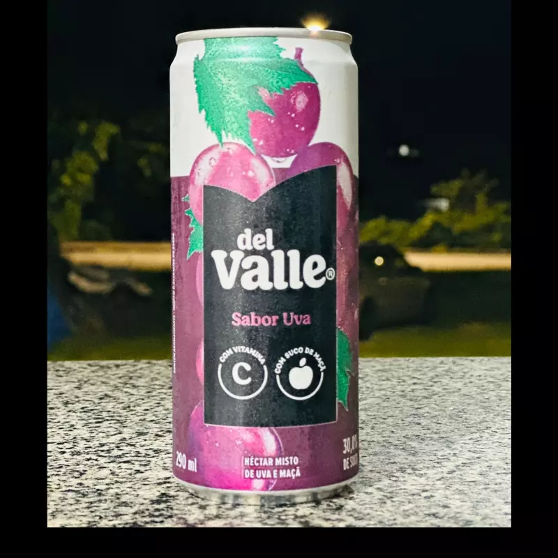 Del valle uva lata