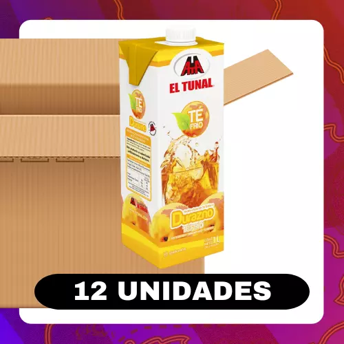 Bulto El Tunal Té Durazno 1l