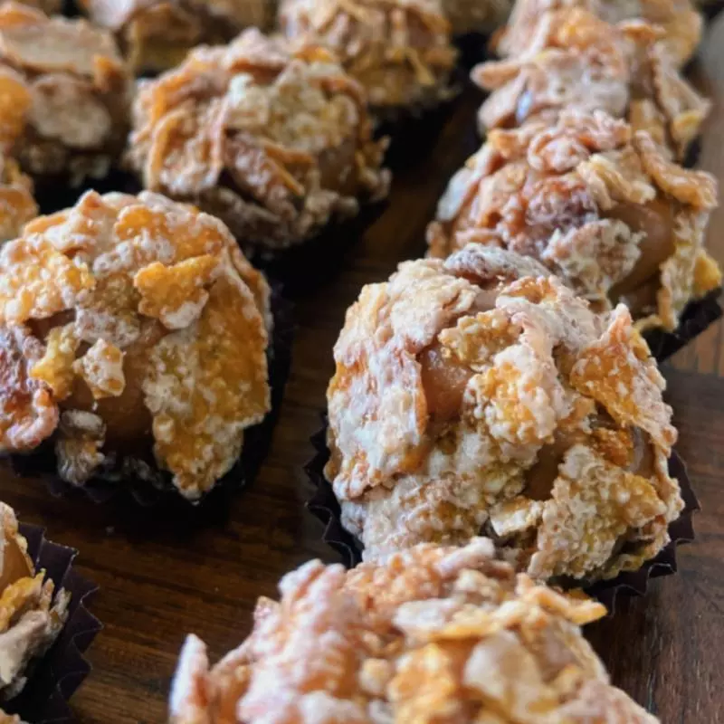 BRIGADEIRO CARAMELO SALGADO.