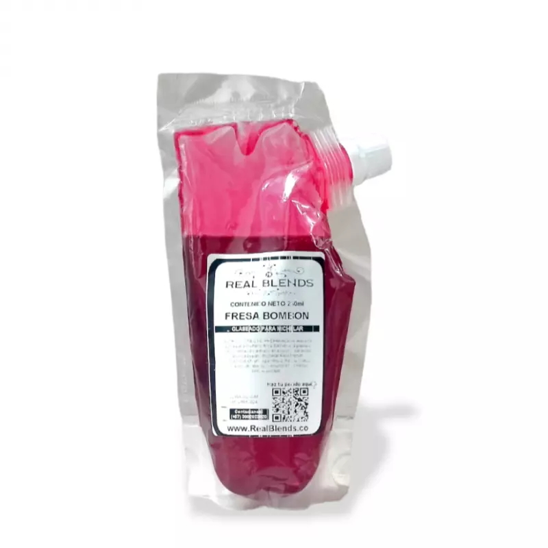 Glaseado Fresa Bombón 250g