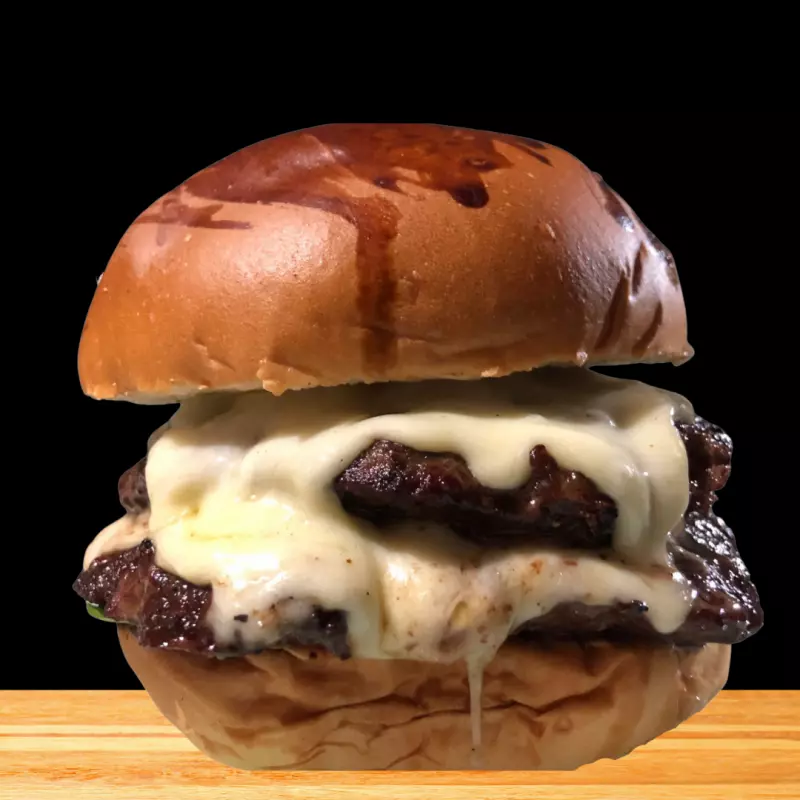 Contém Burger Duplo