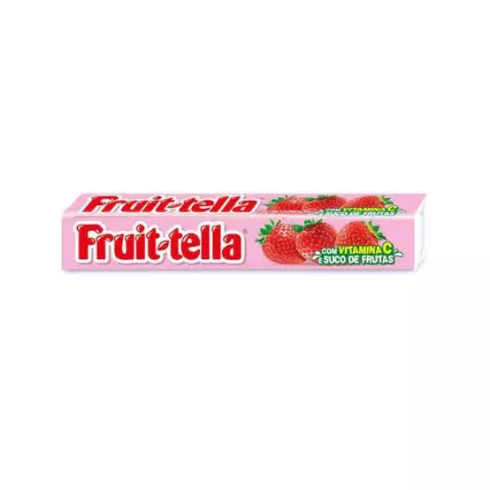 Fruit-Tella Bala Mastigável Morango