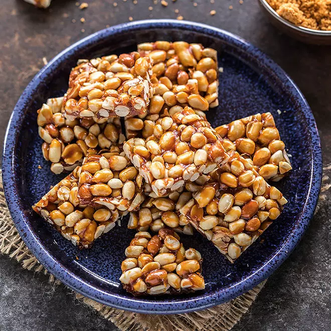 Turrón crocante de maní
