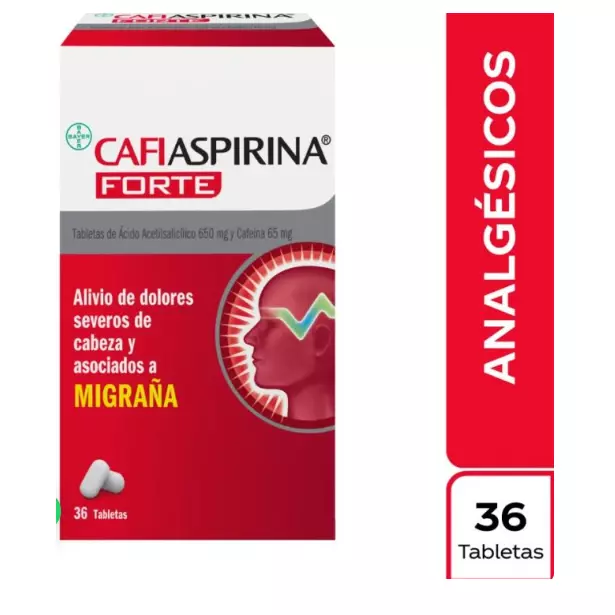 CAFIASPIRINA FORTE 650MG 36 TBS