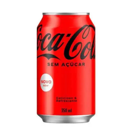 Refrigerante Coca Cola Zero 350ml