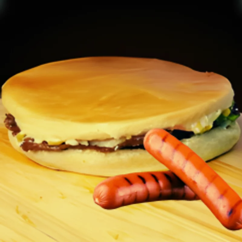 Pox Hamburguer c/ Salsicha(pequeno)