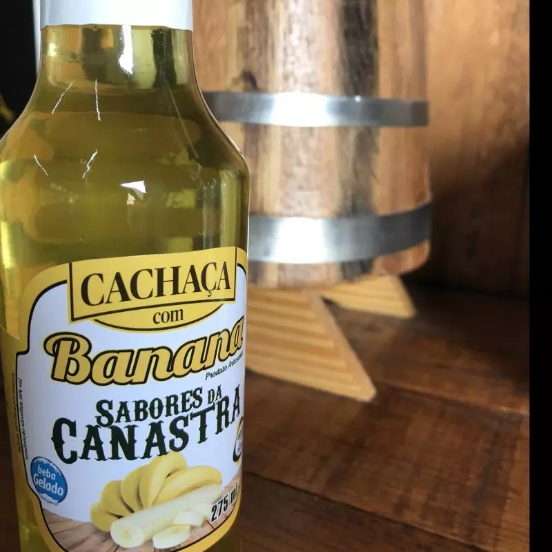 Cachaça saborizada - Banana - 275ml