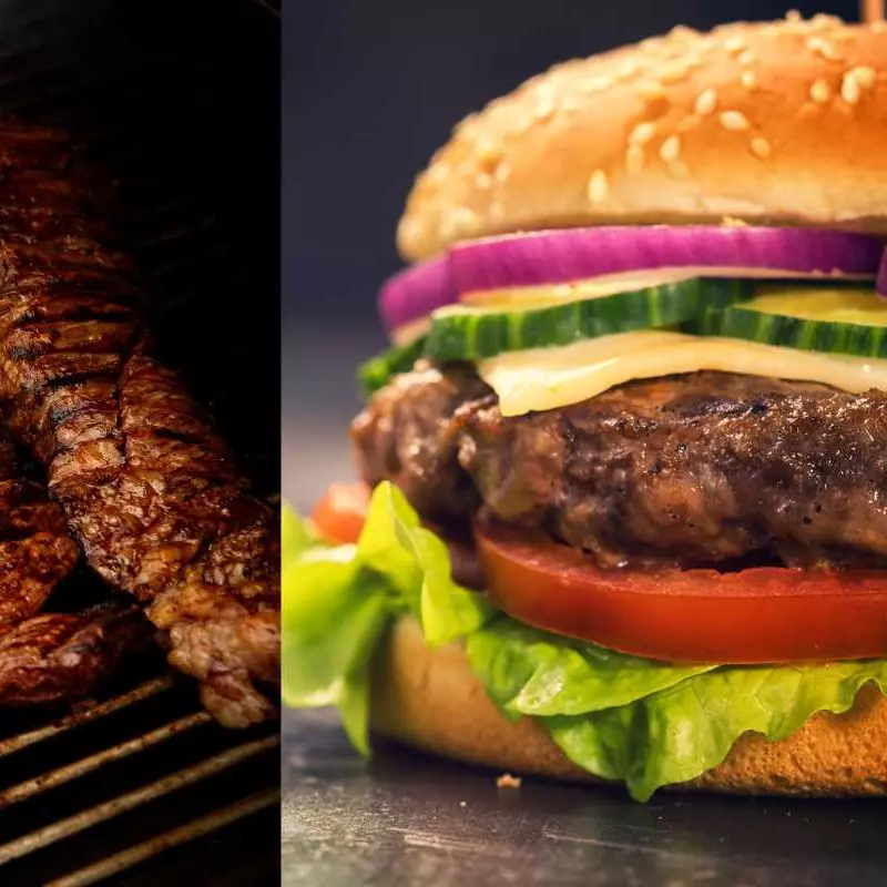 Hamburguesa Arrachera