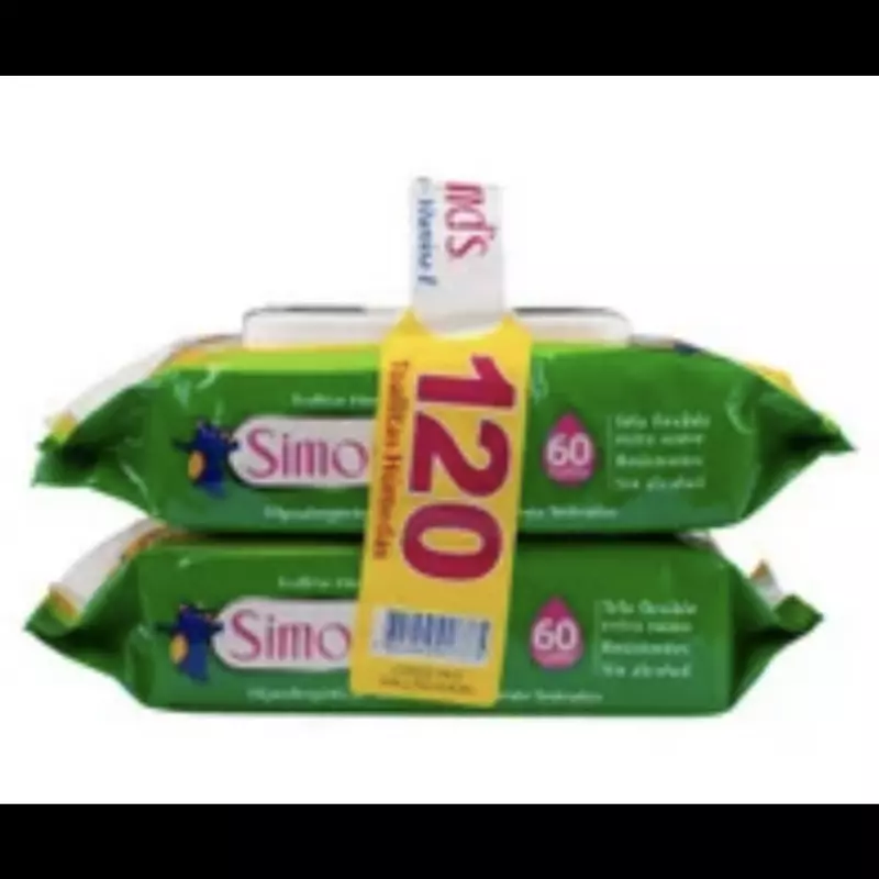 Toalla Simonds verde 120 unidades