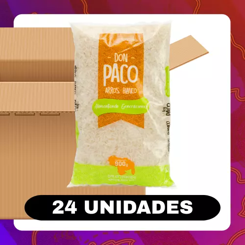 Bulto Don Paco Arroz 900g