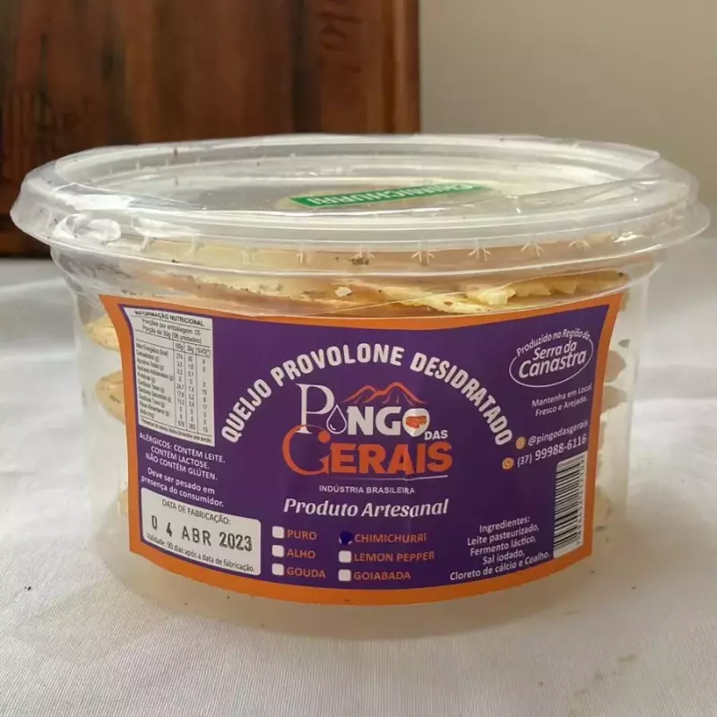 Provolone desidratado c/ chimichurri