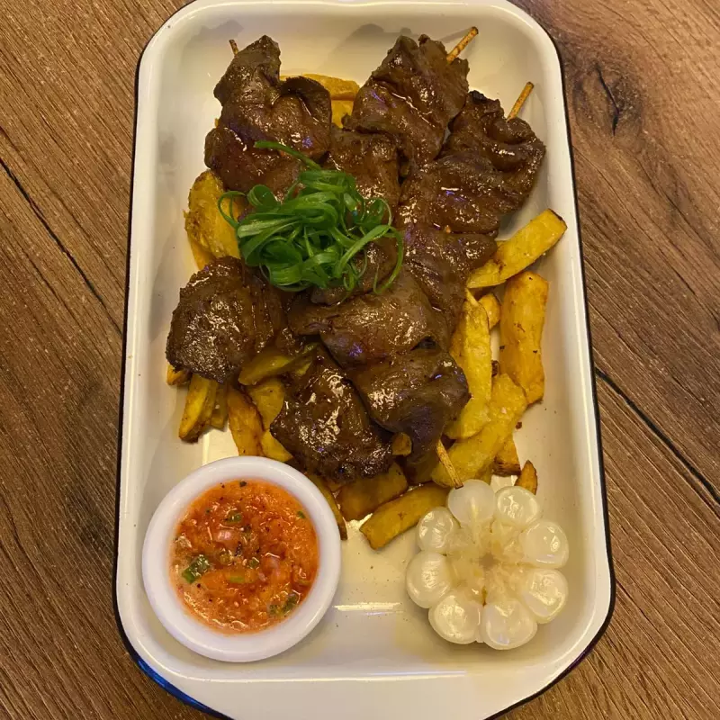 Anticuchos de corazon