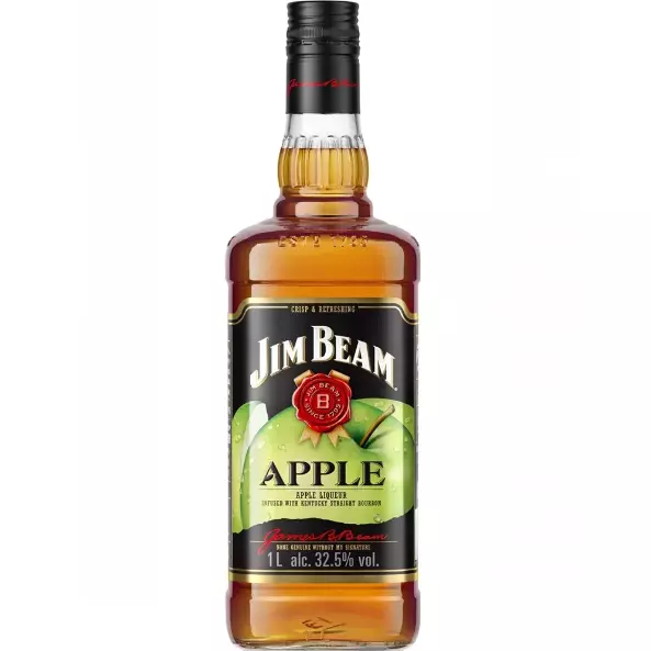 Combo Whisky Jim Beam Apple 1l
