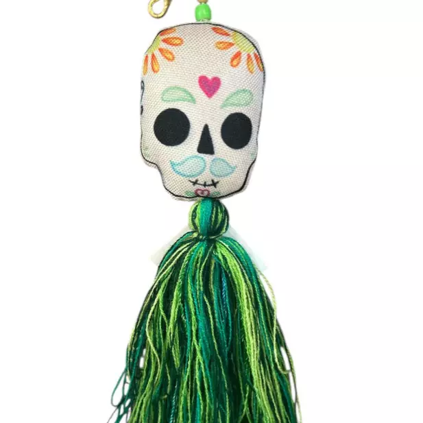 Chaveiro Almofadado Caveira