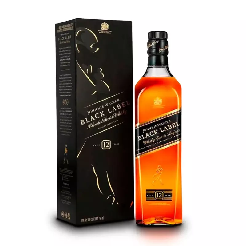 Black Label Johnnie Walker 1 Litro