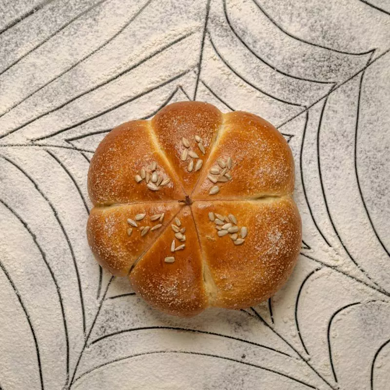 Pan Calabaza de Arequipe, Naranja y Queso